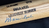 Atlanta Braves Team Bat Autographed by Warren Spahn