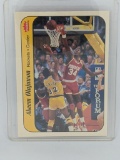1986 Fleer Akeem Olajuwon NBA Basketball Rookie Sticker Card