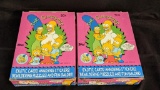 Two Unopened Boxes of The Simpsons TV Show Trading Cards