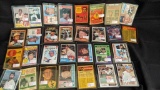 Lot of 30 MLB Baseball Cards Rookie HOF Stars Clemens Mantle Rose Munson Robinson & More