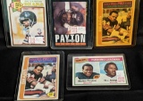 Lot of 5 Walter Payton NFL Football Cards
