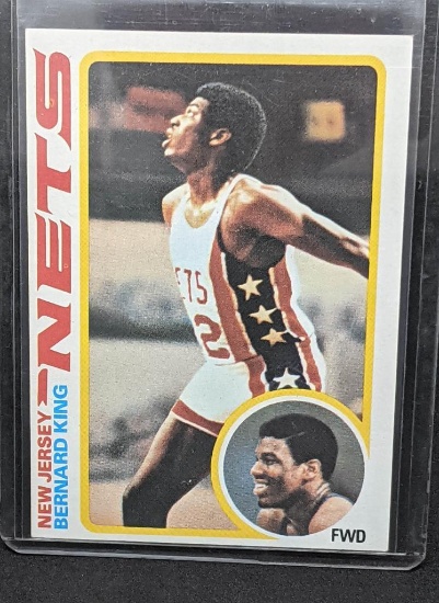 1978 Topps Bernard King NBA Basketball Rookie Card