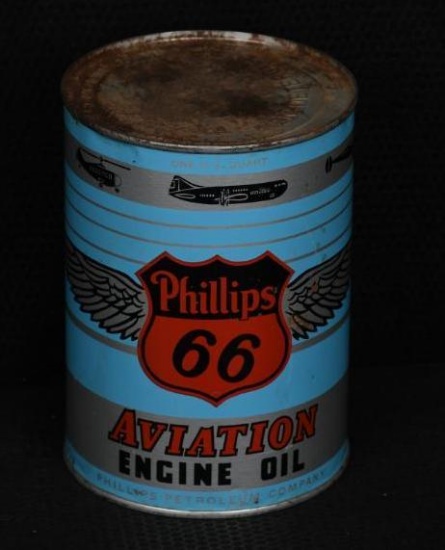 Phillips 66 Aviation Can
