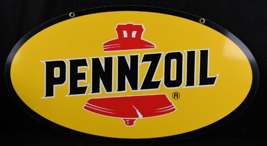 Pennzoil DST Oval Sign