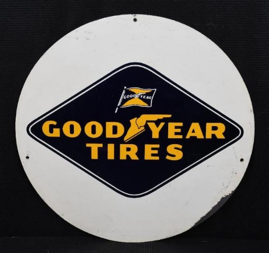 Good Year Tin Sign