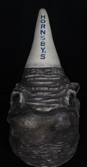 Hornsby's (Ammo) Rhinoceros Head Wall Display