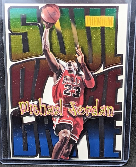 Rare 1998 SkyBox Premium Soul of the Game Michael Jordan Insert Card 1/15