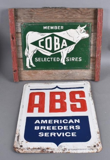 ABS & COBA Metal Signs