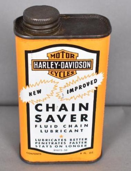 Harley-Davidson Chain Saver Metal Can