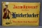 Jacob Ruppert Knickerbocker w/Logo Porcelain Sign