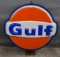 Double-Sided Gulf Plastic Lighted Sign