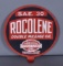 Rocolene S.A.E 30 Metal Lubester Paddle Sign