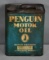 Penguin Motor Oil w/Logo Two Gallon Metal Can