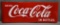 Drink Coca-Cola Porcelain Sled Sign