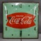 Drink Coca-Cola w/Fishtail Logo Lighted Clock
