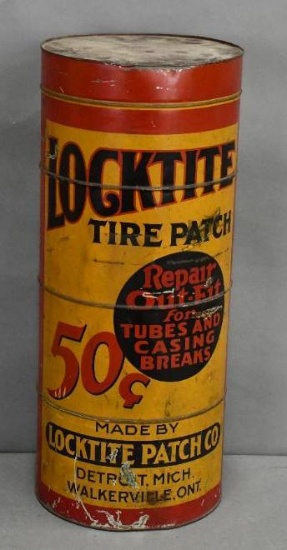 Locktite Tire Patch Point of Sale Metal Display
