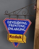 Kodak Developing-Printing-Enlarging Porcelain Sign