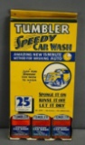 Tumbler Speedy Car Wash Cardboard Dispenser w/Image