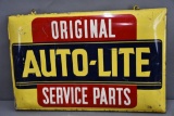 Original Auto-Lite Service Parts Metal Sign