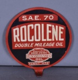 Rocolene S.A.E 70 Metal Lubester Paddle Sign