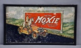 Drink Moxie w/Logo Metal Sign