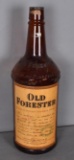 Old Forester Straight Bourbon Whiskey Display Bottle