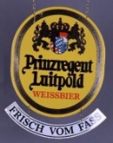 Prinzregent Luitpold Weissbier Porcelain Sign