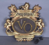 Seagram's VO Lighted Plastic Sign