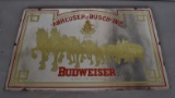 Anheuser-Busch Budweiser w/Clydesdale Team Mirror