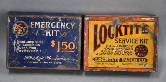 Ford Emergency Kit & Locktite Kit Metal Boxes