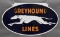 Greyhound Lines w/Logo Porcelain Sign (TAC)