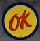 (Chevrolet) OK Porcelain Sign (TAC)