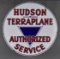 Hudson Terraplane Authorized Service Porcelain Sign (TAC)