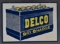 Delco Dry Charge (Battery) Metal Sign (TAC)