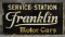 Franklin Motor Cars Service Station Porcelain Sign (TAC)