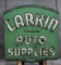 Larkin Auto Supplies Double-Sided Metal Neon Sign (TAC)