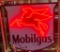 Original Mobilgas w/ Pegasus Porcelain Neon Sign