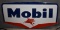 Mobil w/Pegasus Guillotine Porcelain Sign (TAC)