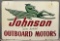 Large Johnson Sea Horse Outboard Motors w/Logo Metal Sign (TAC)