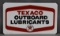 Texaco (white-T) Outboard Lubricants Metal Rack Sign (TAC)