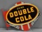 Drink Double Cola Metal Flange Sign (TAC)
