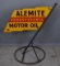 Alemite Pennsylvania Motor Oil Metal Curb Sign (TAC)