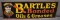 Bartles Bonded Oils & Greases w/Logo Metal Sign (TAC)