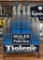 Pure Tiolene Motor Sealed for your Protection Porcelain Signs & Oil Bottle Rack (TAC)