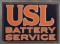 USL Battery Service Metal Sign (TAC)