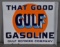 That Good GULF Gasoline Porcelain Flange Sign