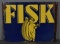 Fisk w/Logo Porcelain Flange Sign (TAC)