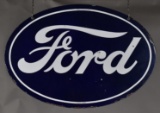 Ford (medium) Oval Porcelain Sign (TAC)