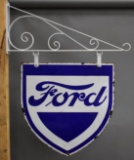 Ford Porcelain Shield Sign (TAC)