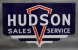 Hudson Sales Service w/Logo Porcelain Sign (TAC)